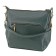 Women's bag B2787-04110, dark green color, artificial leather, 19x10x23 cm
