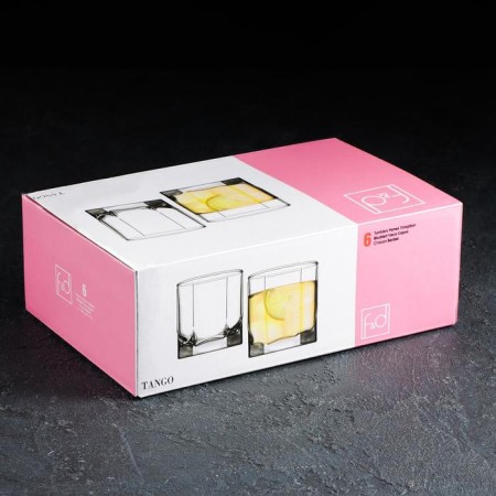 A set of glasses for whiskey tango, 250 ml, 6 pcs-1