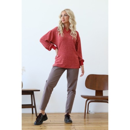 Female pulver, size 50, red color-14