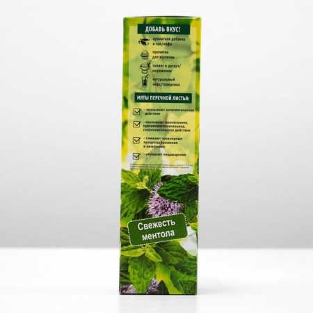 Syrup on plant raw materials "from mint leaves", 240 ml-2