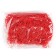 Filler for decor "hay", 100 g, red color
