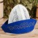 Bath cap with embroidery "Kazakhstani male cap with gold and blue patterns