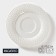 Porcelain saucer Magistro Argos, D = 15.2 cm, white color