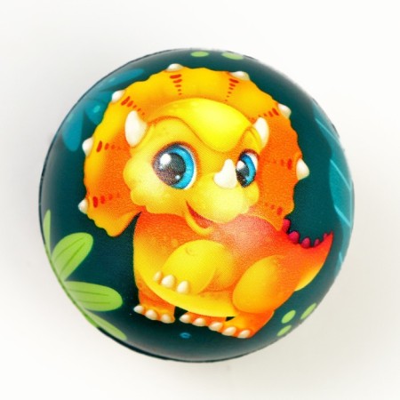 Soft ball "dinosaurics", color mix-2