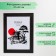 Photo frame MDF 21x30 cm "Trend" Wenge (plastic screen)