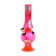 Bong, H-20.5 cm, "Skull", with a grinder, acrylic, pink