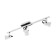 Trillo 3x5W lamp GU10 white, black