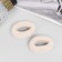 Hair elastic band "Mahrushka Sport" (set 2 pcs) elites classic wide, 4 cm, mix