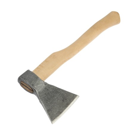 Top forged tundra, wooden ax B2, covered with a “walnut” stain, 800 g-4