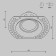 The built-in lamp Technical DL042-01-RD-B, 1x50W, 11.8x9x4 cm, GU10, Black Color Black