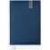The weekly dated 2025, A4, 64 sheets, Devente.vertical, a hard cover of artificial leather with foam, lies, cream block 70 g/m2, blue