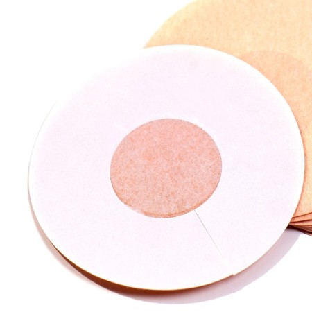 Breast lining, non -woven disposable, 7 cm, 5 pairs in packaging-2