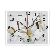 Carty clock is wall-mounted, interior 