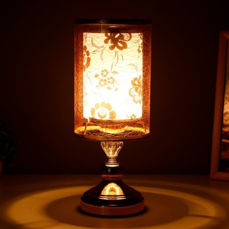 Board lamp "Noir" 1x40W E27 220V gold 13x13x33.5 cm Risalux-2
