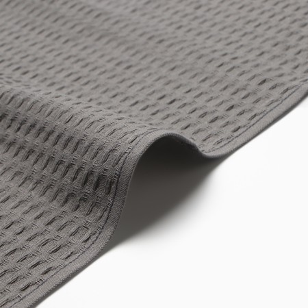 Set Kit. Folder "Dolyana" dark gray 35x60cm-3pcs., 100% hl, waffle, 220 g/m2-3