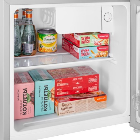 Maunfeld MFF50SL refrigerator, single -chamber, class A +, 50 l, silver-3