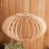 Wooden lampshade "Cloud", D = 35cm