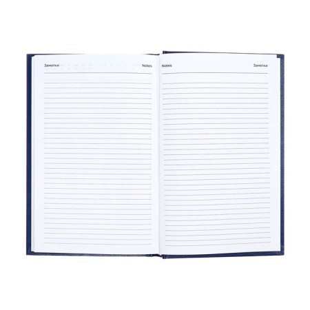 Deliciper of Leduced A5, 160 sheets, boumvinyl cover, blue-11