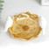 Souvenir Polystone stand "White Vorozhushki on a gold flower" 9.5x18x20 cm