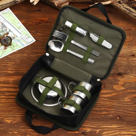 Real Man picnic set, 10 items-4