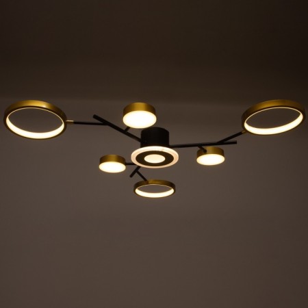 Causteen with PDU 2300/7GD LED 150W 3000-6000k gold 75x75x9 cm Bayerlux-4