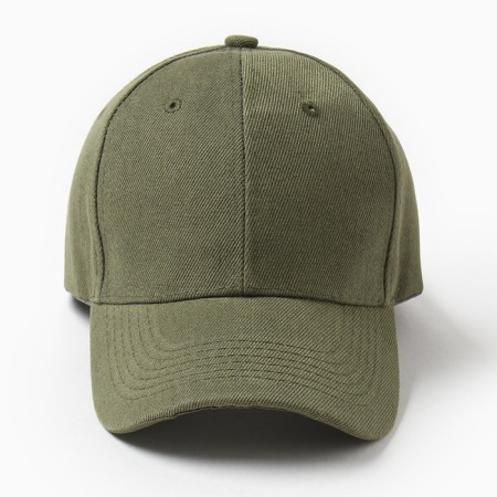 Baseball cap, dark green color, size 56-58-1