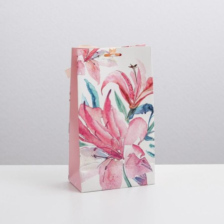 Gift package with a ribbon, packaging, “for you”, 13 x 23 x 7 cm-2