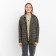 Female shirt, beige color/black, size 46
