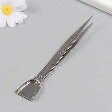Pinzet with a spatula for creativity 16x2.5 cm