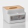 Napotnitsa - Organizer LadoM "Naturel", 15.5 × 15.5 × 10 cm, white color