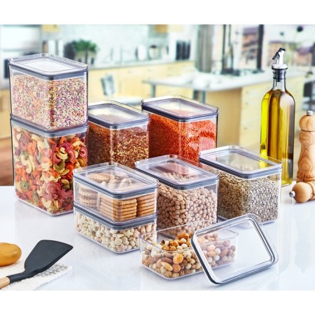 Emhouse storage container, with a lid and silicone seal, 0.75 liters-1