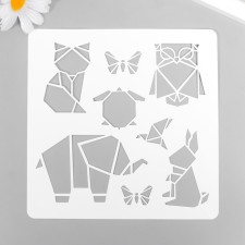 Plastic stencil 
