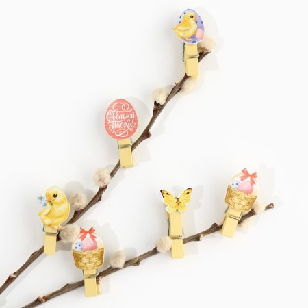 A set of clothespins for decorating the willow "Light Easter!", 10 x 12 cm.-2