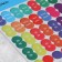 Stickers for the diary "Calendar", tracing paper, 13 x 18 cm