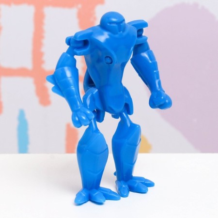 Toy - designer "Robot Crocodile", 10 cm-6