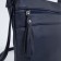 Bag-bodi Boda vita with a zipper, blue color