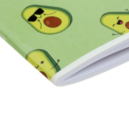 Album for drawing A4, 40 sheets on the paper clip "Avocado", covered cardboard cover, internal block offset 100 g/m²-2