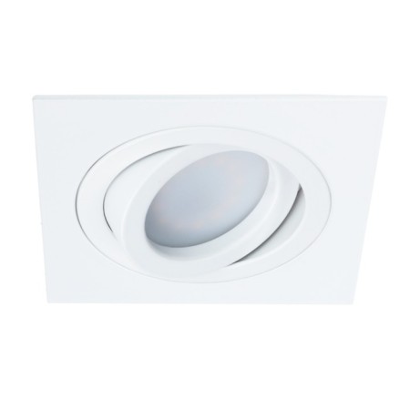Pointed-built Lamp Tarf A2168PL-1wh, GU10, 50 W, 9.2x9.2x2.2 cm, white.