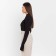 Jumper with a decorative seam Women's Mist p. 48, black color