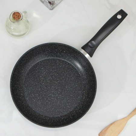The frying pan “Elite”, d = 24 cm, cast aluminum, anti -stick coating, color gray-1