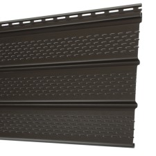 Sofit perforated chocolate döcke