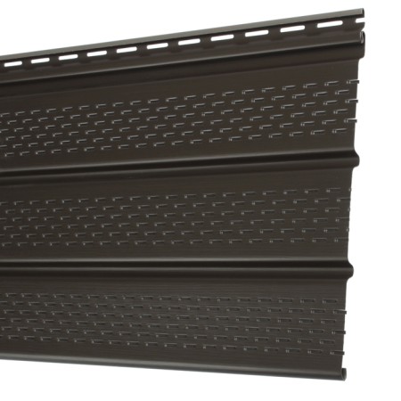 Sofit perforated chocolate döcke