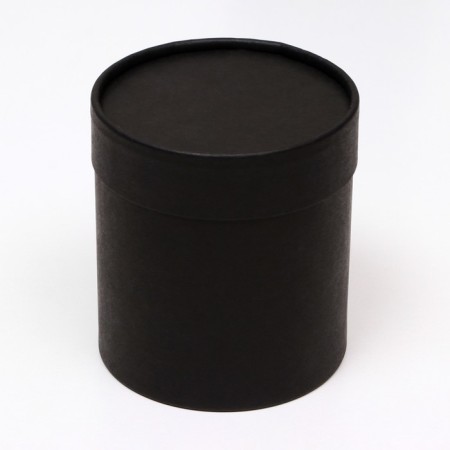 A set of round boxes 3 in 1, "Black", 16x16, 14x14, 12x12 cm-4
