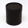 A set of round boxes 3 in 1, "Black", 16x16, 14x14, 12x12 cm