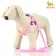 Set "Basis", leash 120 x 1.5 cm, OG 32-46 cm, pink