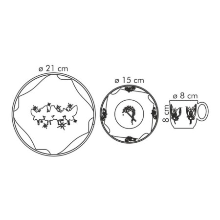 Tescoma Bambini dishes set, 3 pcs-1