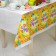 The single tablecloth “Happy Birthday”, animals with gifts, 137 x 180cm