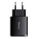Charger Baseus Compact Quick Charm 2*USB+USB-C, 3A, 30W, Black