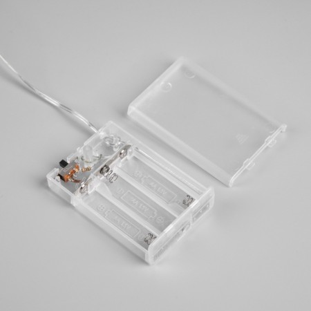 LED figure "Gray branches" 80x55x6 cm, 30 LED, AAX3 batteries (not in the kit), glow warm white-3