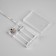 LED figure "Gray branches" 80x55x6 cm, 30 LED, AAX3 batteries (not in the kit), glow warm white
